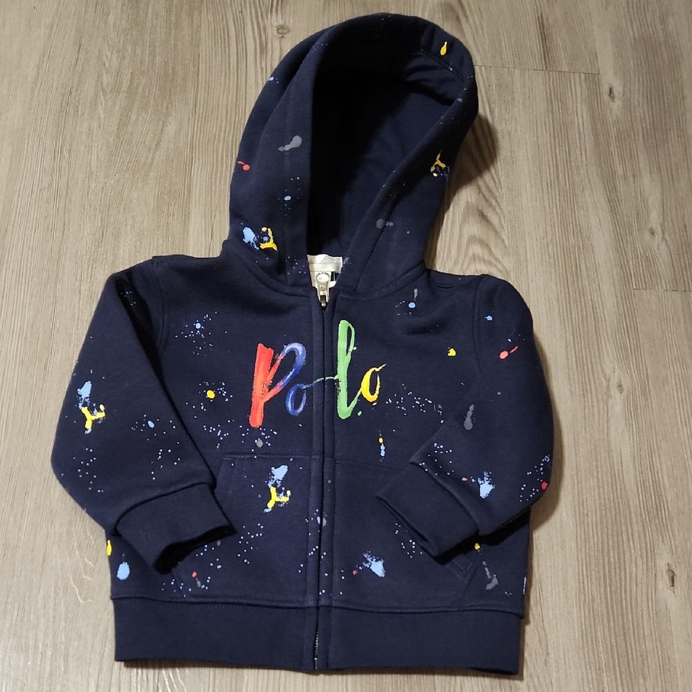 Polo by Ralph Lauren Kids' Navy Hoodie Sz12M